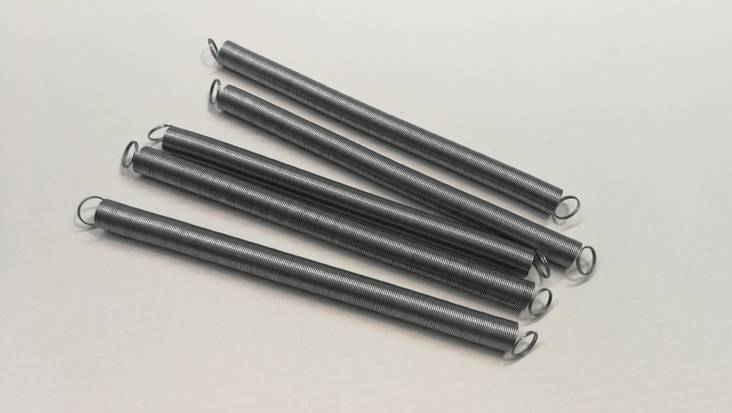 Ripustusjousi ohut 70-250g / 5 kpl - Helat, lukot, magneetit, avainrenkaat - 3700-002 - 1