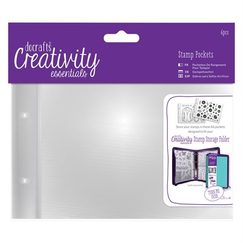 Säilytystasku A6 leimasimille 6kpl - Leimailutarvikkeet - DCE 105902 - 1