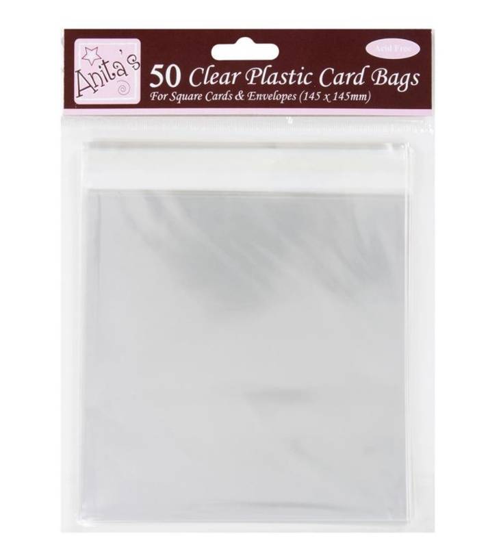Sulkijapussi neliökortille 145x145 mm - Sellofaanipussit ja sellofaani - 99-1651002 - 2