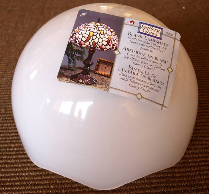 Tiffany-lampunvarjostin LKL - Gallery Glass -tiffanymaali - 16222 - 1