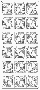 Ääriviivatarra Kulmat, kulta - Muut ääriviivatarrat - 75062 - 1