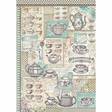 Riisipaperi A3 Tea Time - Riisi- ja decoupage-paperit - DFSA3023 - 1