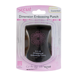 Lävistäjä Kukka 3,2 cm, Kohokuvioi - OUTLET - 99-2573403 - 1