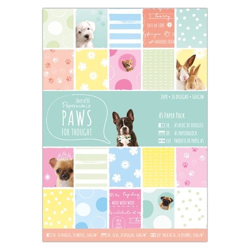 Paperilajitelma A5 Paws of Thought - Kuviopaperilajitelmat - PMA 160253 - 1