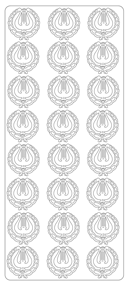 Ääriviivatarra Lyyra, kulta - Muut ääriviivatarrat - 75083 - 1