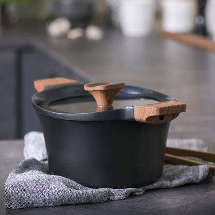 Kattila 3L valualumiinia lasikannella - KODINTUOTTEET - TT-270454 - 2