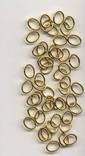 Välirengas JumpRing ovaali 50kpl Kullan- - Korunosat ja korutarvikkeet - 12093-9314 - 1