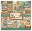 Paperilehtiö 30x30cm 10kpl Travelling - Kuviopaperilajitelmat - SBBL164 - 1