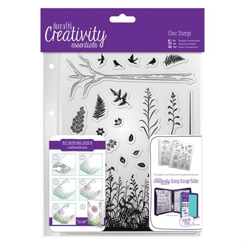 Akryylileimasinsetti Metsä A5 - Akryyli- ja kumileimasimet akryylipalaan - DCE 907114 - 1