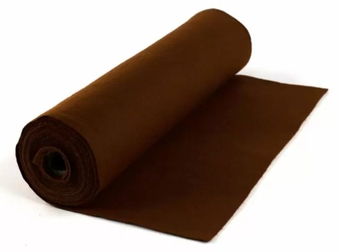 Huopa 5m lev. 45cm ruskea - Askarteluhuovat ja vanu - 10426-034 - 1