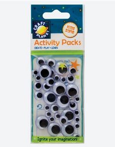 Liikkuvat silmät 40kpl, eri kokoisia - Silmät, kuonot, nivelet - CPT 6671104 - 1