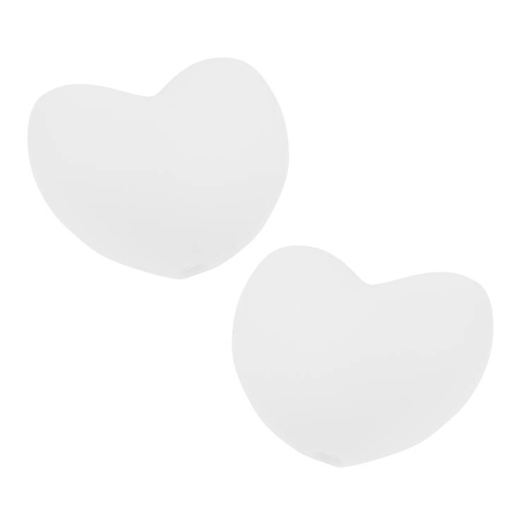 Silikonisydän 3kpl valkoinen - Silikonihelmet ja tuttinauhatarvikkeet - 3264154 - 1