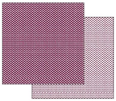 Skräppipaperi 30x30cm, Minisydämet - Skräppipaperit ja kuviokartongit - SBB484 - 1