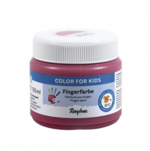 Sormiväri 150ml punainen - Sormi- ja vesivärit - 38959284 - 1