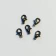 Papukaijalukko 10mm 5kpl Musta / - Korunosat ja korutarvikkeet - 12092-9235 - 1