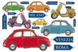 Riisipaperi 48x33cm Model Car - Riisi- ja decoupage-paperit - DFS205 - 1