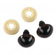 Turvasilmä 18mm ruskea, 10kpl - Silmät, kuonot, nivelet - 8911305 - 3