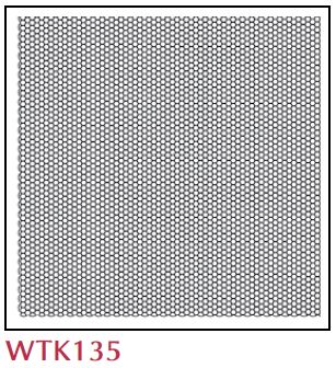 Akryylileimasin 10x10cm, hunajakenno - Akryyli- ja kumileimasimet akryylipalaan - WTK135 - 1