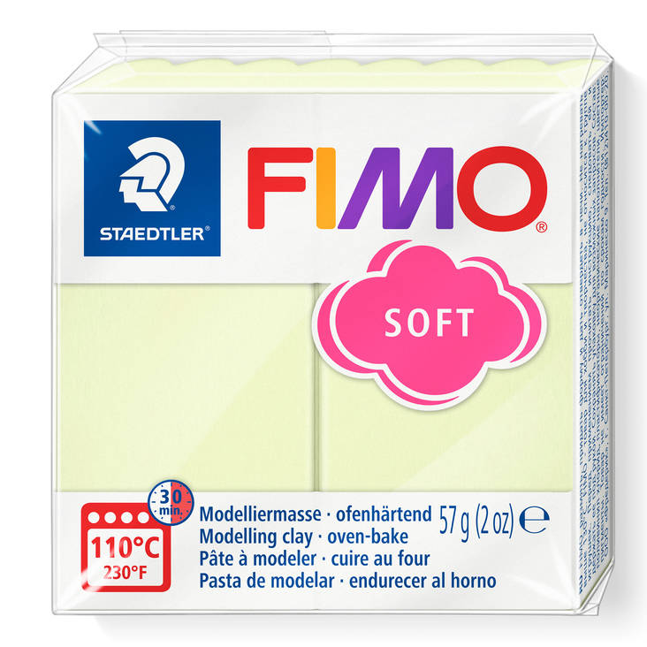 Fimo Effect, pastelli, vanilja - FIMO Soft ja Effect -muovailumassat - 8020-105 - 2