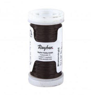 Kukkalanka 0,35 mm, 100m, ruskea - Muut metalli- ja rautalangat - 2400105 - 1