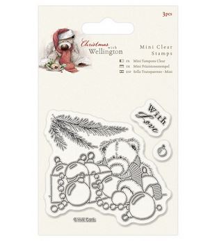 Leimasinsetti 7,5x14cm, Joulupallot - Jouluaskartelu - WEL 907905 - 1