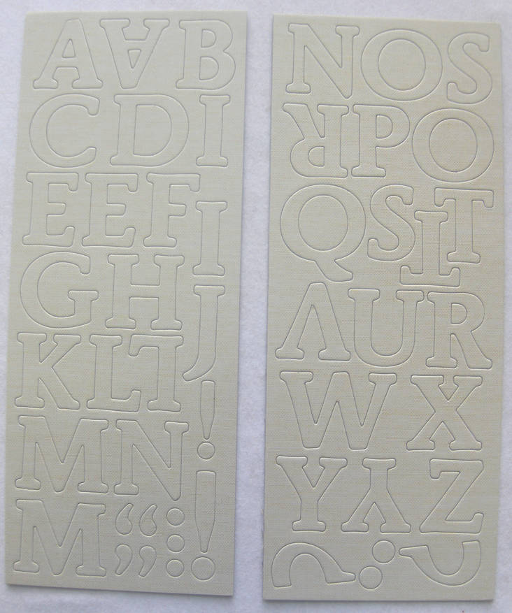 Pahvikirjaimet, Isot aakkoset LKL - Tagit, MDF- ja pahvikuviot - 1210-25 - 1