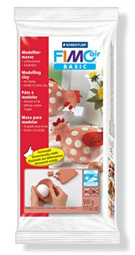 FIMOair Basic -muovailumassa terrakotta - Perus- ja kevytmassat - 8100-76 - 1
