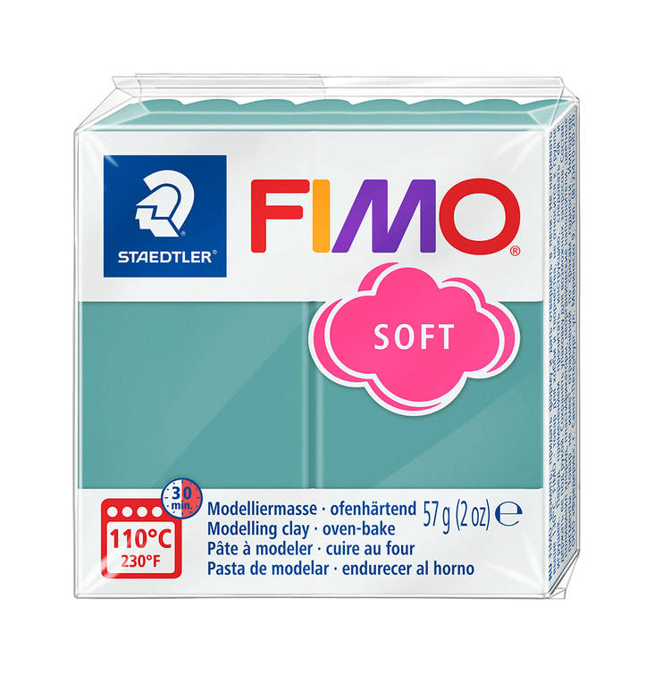 Fimo Soft trendiväri valtamerensininen - FIMO Soft ja Effect -muovailumassat - 8020-T36 - 1