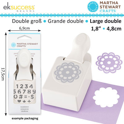 Lävistäjä Large Double Embroidery - Paperileikkurit ja kuviolävistäjät - EK42-25046 - 1