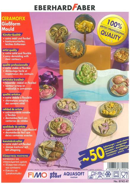 Kipsimuotti, Horoskoopit, 17x27 cm LKL - Muotit - 8742-47 - 1