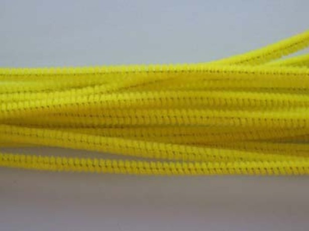 Askartelupunos 20 kpl keltainen - Piippurassit, höyhenet, softis - 12271-7107 - 1