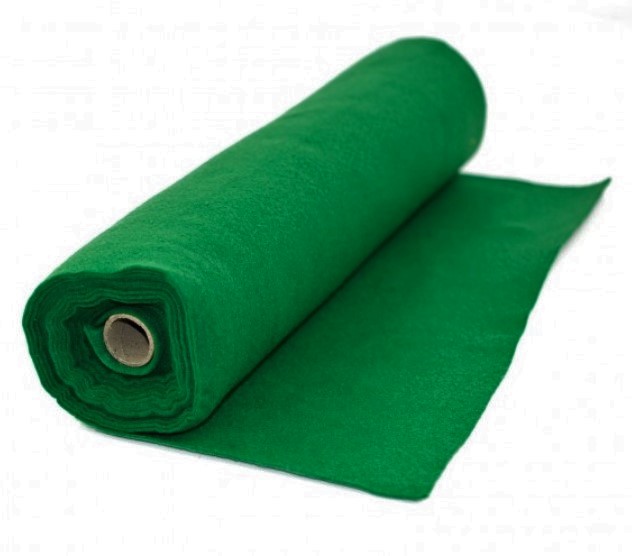 Huopa 5m lev. 45cm joulunvihreä - Askarteluhuovat ja vanu - 10426-017 - 1