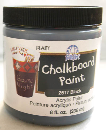 Liitutaulumaali, 236 ml, musta - Liitutaulumaali ja -lakka - 2517 - 1