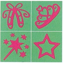 Softiskuutioleimasin, Prinsessa LKL - Puuvartiset leimasimet ja Blockwallah - 947797 - 1