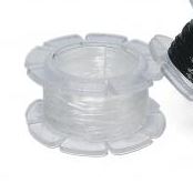 Stretsilanka kirkas 0,5mm, 5m - Helmineulat, -langat ja koruvaijerit - 8916837 - 1
