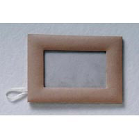 Valokuvakehys, paperimassaa, 12x17 cm - Paperimassarasiat ja -esineet - 1166-57 - 1