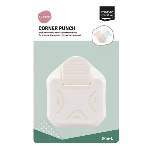 Kulmanpyöristäjä, 3 eri kulmakokoa - Paperileikkurit ja kuviolävistäjät - 2137-037 - 1