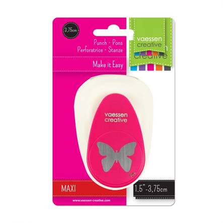 Lävistäjä perhonen 3,75cm - Paperileikkurit ja kuviolävistäjät - 21440-028 - 1