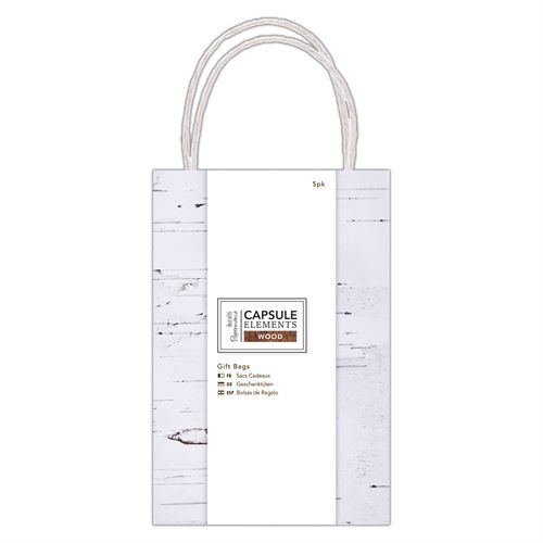 Paperikassit 5kpl Elements Wood - Muut sekalaiset perustarvikkeet - PMA 174218 - 1