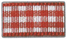 Ruutunauha 6 mm, 10 m, punainen - Nauhat, siimat, ketjut - 5540718 - 1