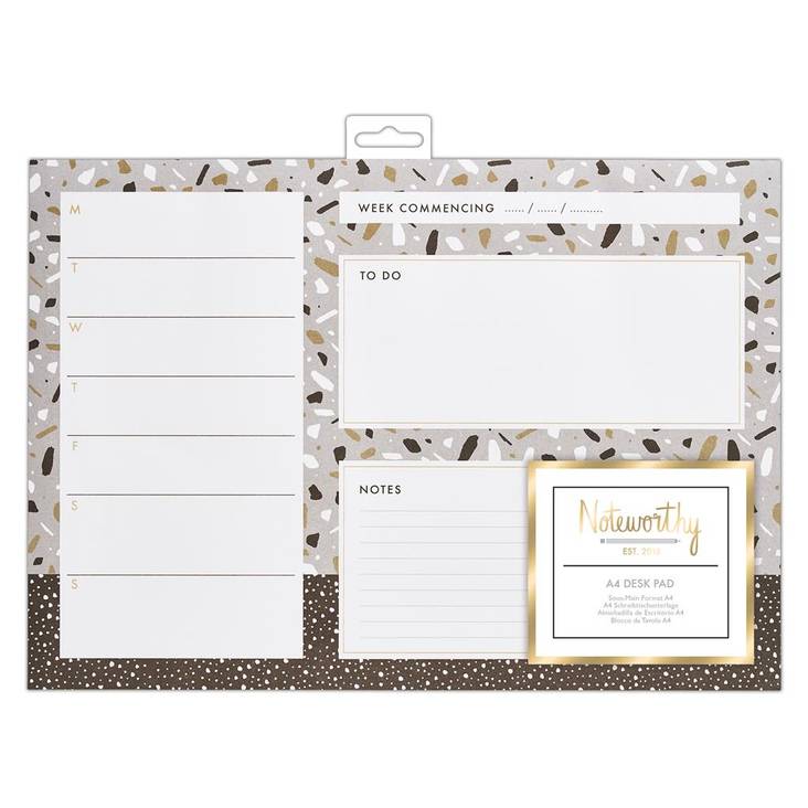 Viikkosuunnitelma A4 Metallic Mono - Kalenteriaskartelu / Plannerit - NOT 101128 - 1