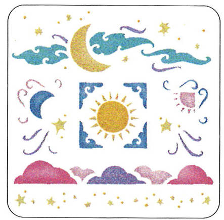 Lasersabluuna, Pilvet ym. LKL - Muovisabluunat - 28249 - 1