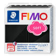 Fimo soft, perusvärit, musta - FIMO Soft ja Effect -muovailumassat - 8020-9 - 2