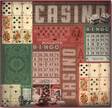 Huopa kuviollinen 30x30cm, Casino - Askarteluhuovat ja vanu - FLSP-ST39 - 1