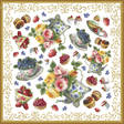 Riisipaperiservietti Teapots and flowers - Riisi- ja decoupage-paperit - DFT219 - 1
