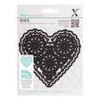 Stanssi X-Cut, Filigree Heart - Kuvioleikkurin stanssit - XCU 503149 - 1
