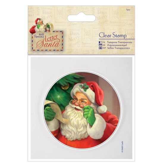 Akryylileimasin Joulupukki halk. n.9cm - Akryyli- ja kumileimasimet akryylipalaan - pma 907919 - 1