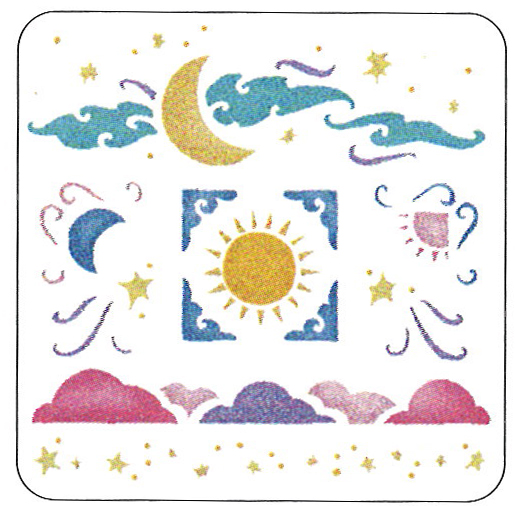 Lasersabluuna, Pilvet ym. LKL - Muovisabluunat - 28249 - 1