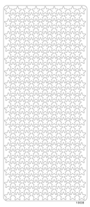 Ääriviivatarra Pikkutähdet, hopea - Jouluiset ääriviivatarrat - 75179 - 1