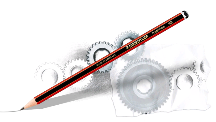 Lyijykynä Hb, Staedtler Tradition - Värikynät, tussit, koulutarvikkeet - 110-HB - 1